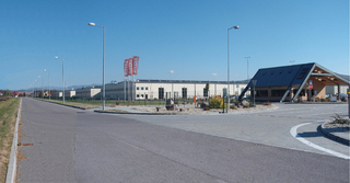 Velux Partizánske - production hall with administration, new building